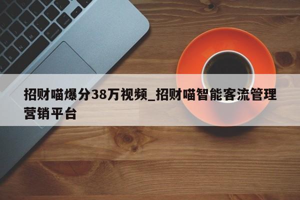 招财喵爆分38万视频_招财喵智能客流管理营销平台